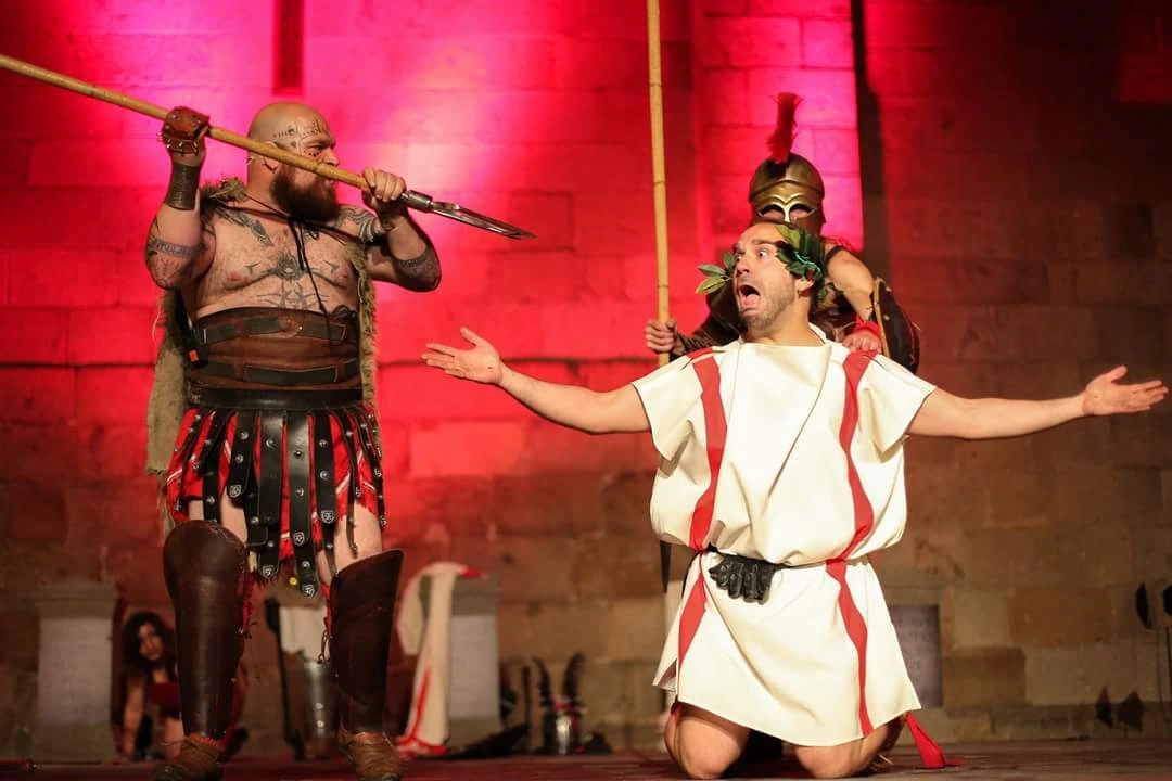 Gladiador en acción